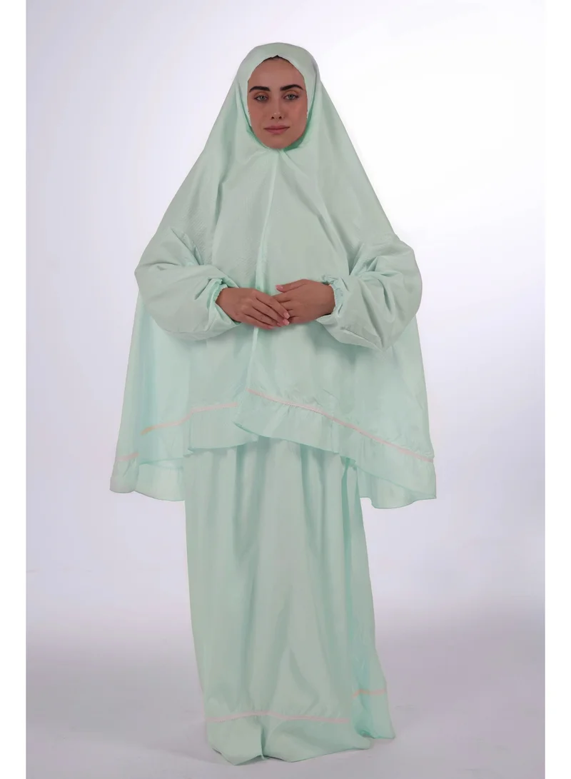 البنت الشرقية ملابس صلاة مع أكمام